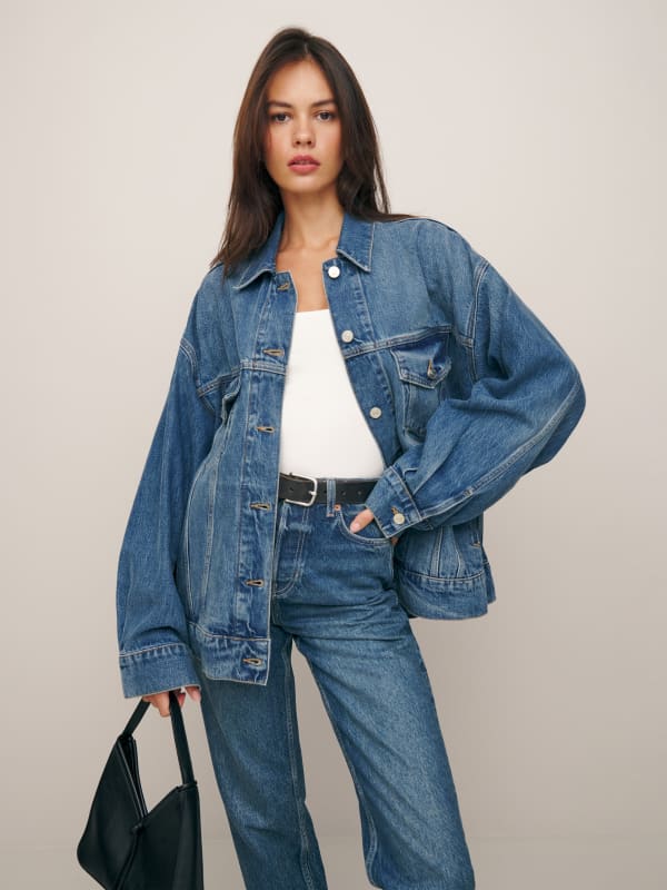 Brooks Oversized Denim Jacket - Lesina